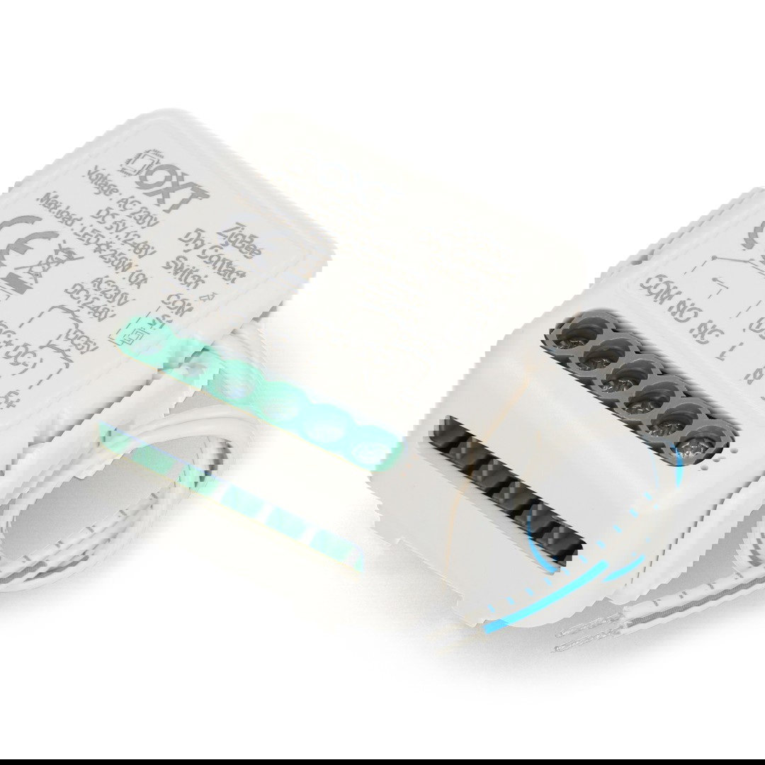 Tuya - jednokanałowy mini przekaźnik beznapięciowy - ZigBee - aplikacja Android/iOS - OXT T250DC